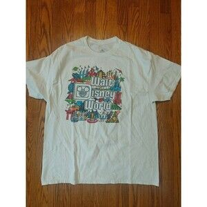 Disney World Opening Days Classic Graphic T Shirt Adult XL